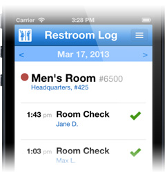 Digital Restroom Inspection Log